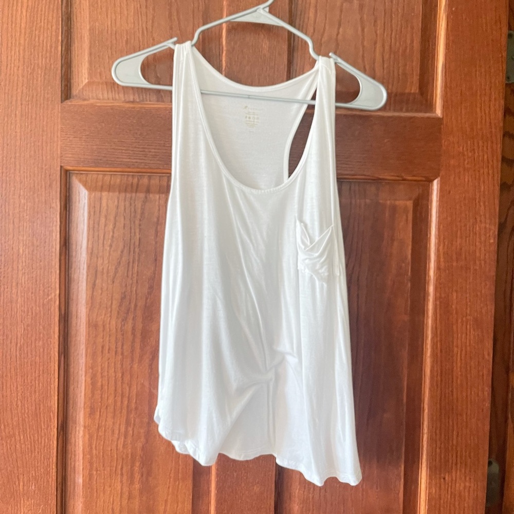 FORNIA white tank top